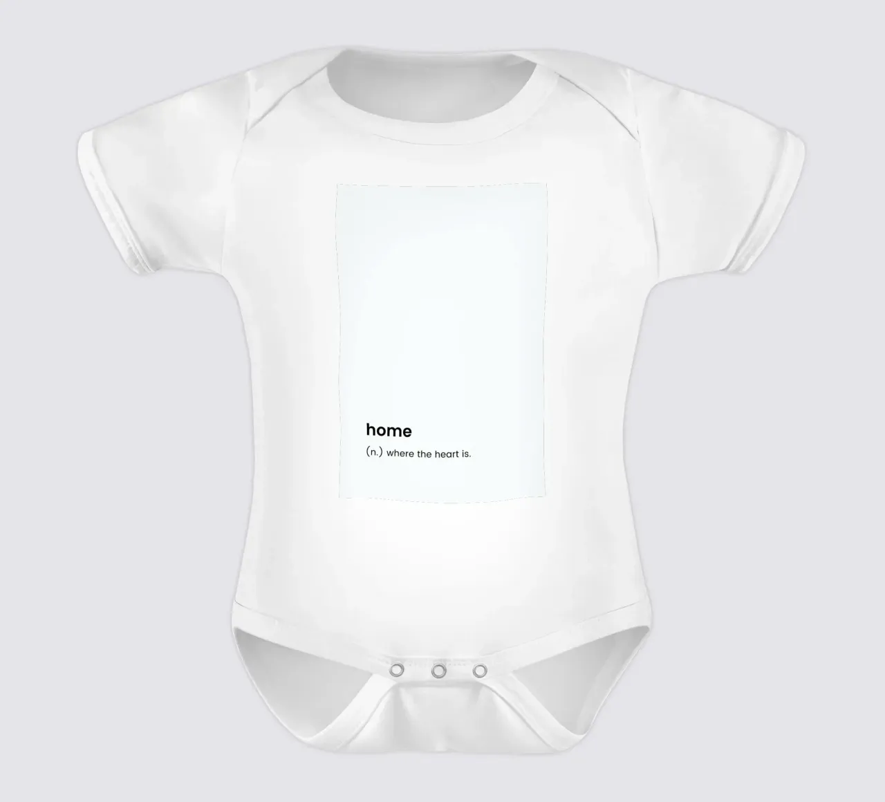 Home body neonato maniche corte da Studio One