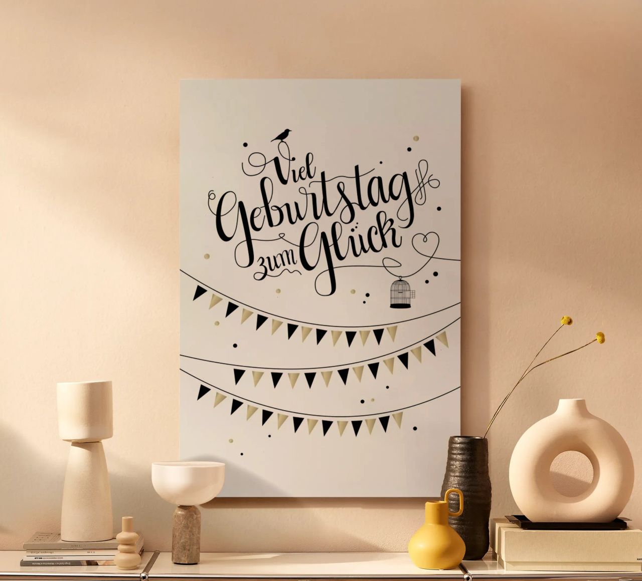 Viel Geburtstag zum Glück alluminio dibond da Amy & Kurt