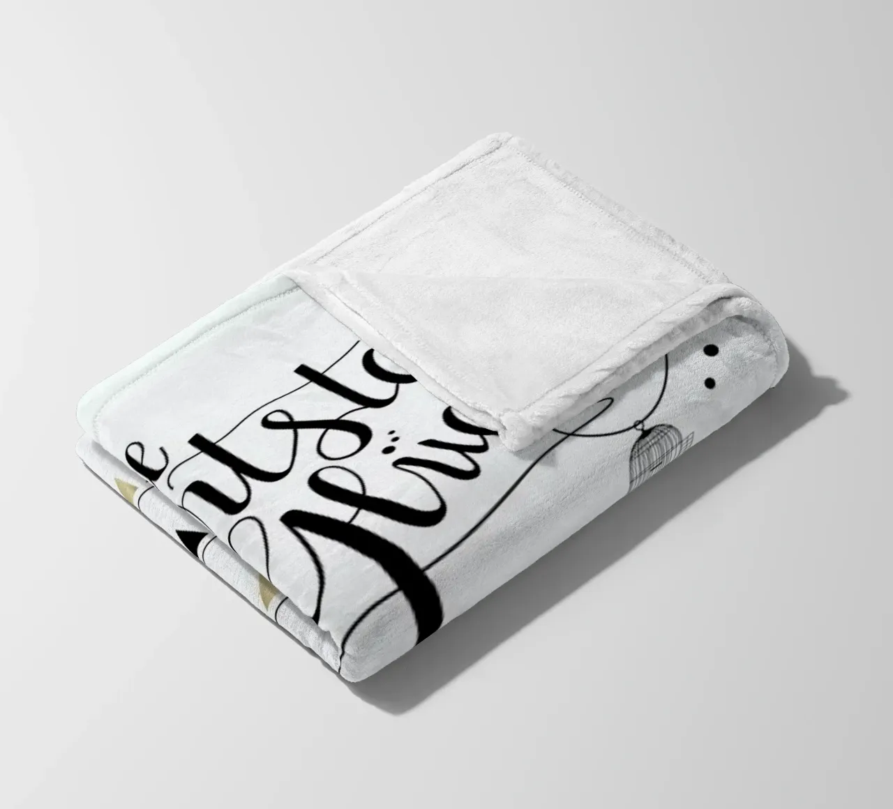 Viel Geburtstag zum Glück plaid polaire de Amy & Kurt