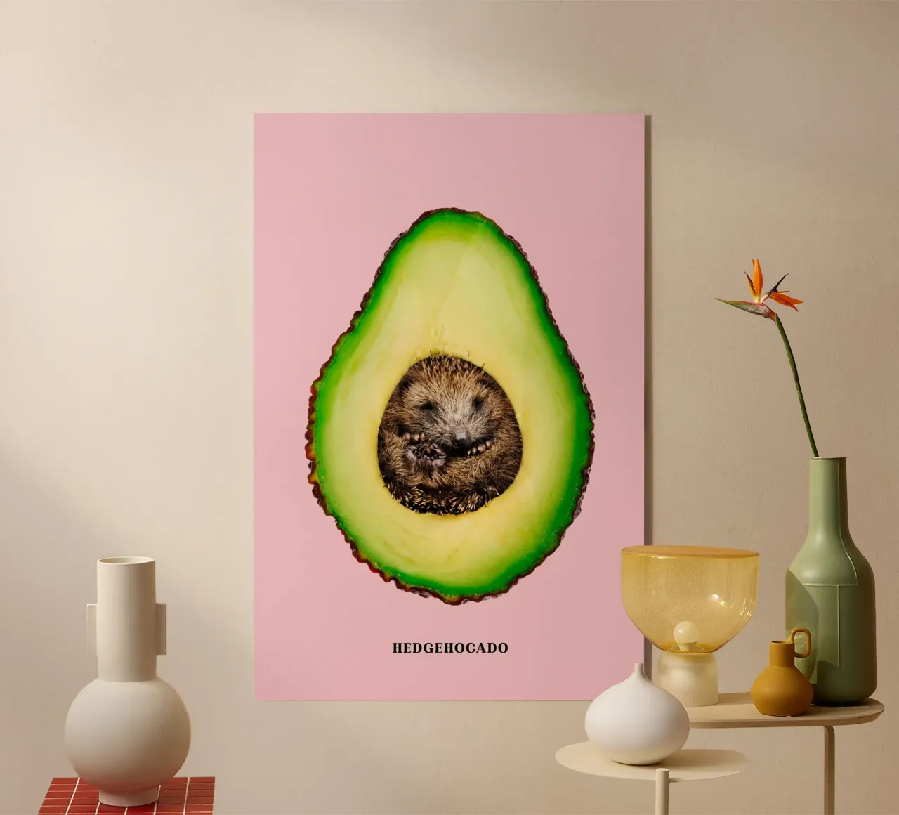 Hedgehocado plexiglass da Jonas Loose