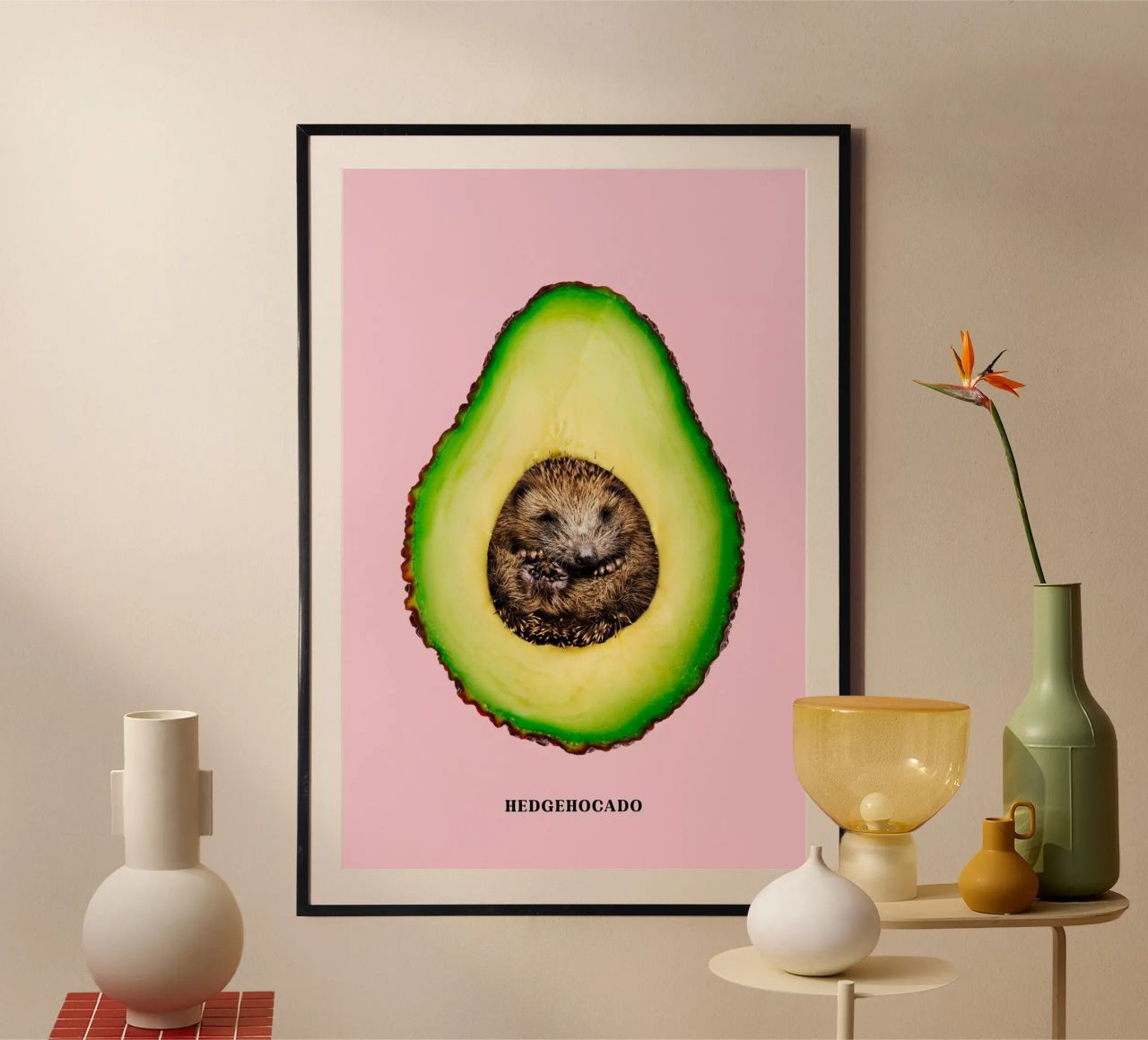 Hedgehocado poster by Jonas Loose
