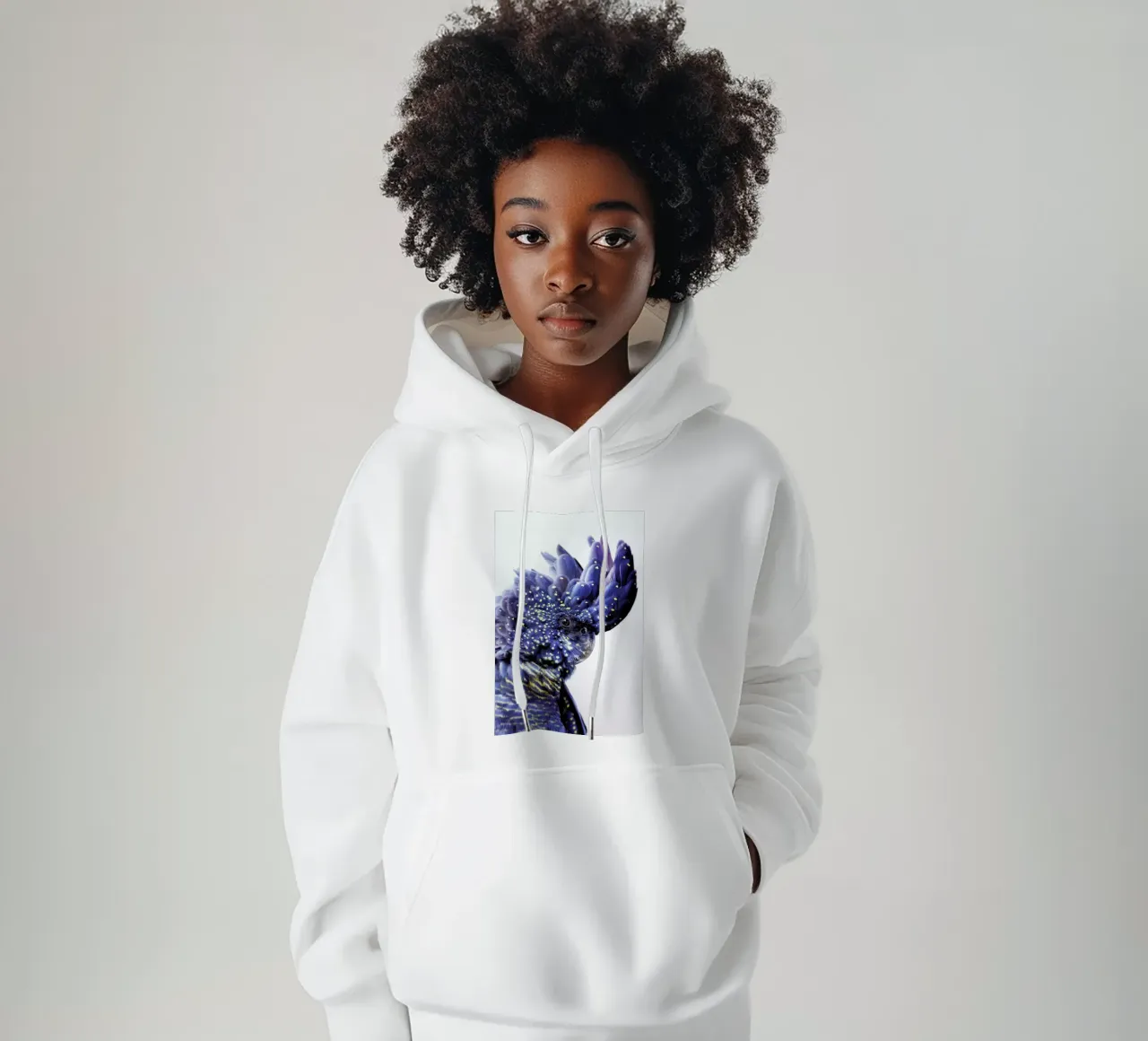 Print 458 felpa con cappuccio da Lila & Lola