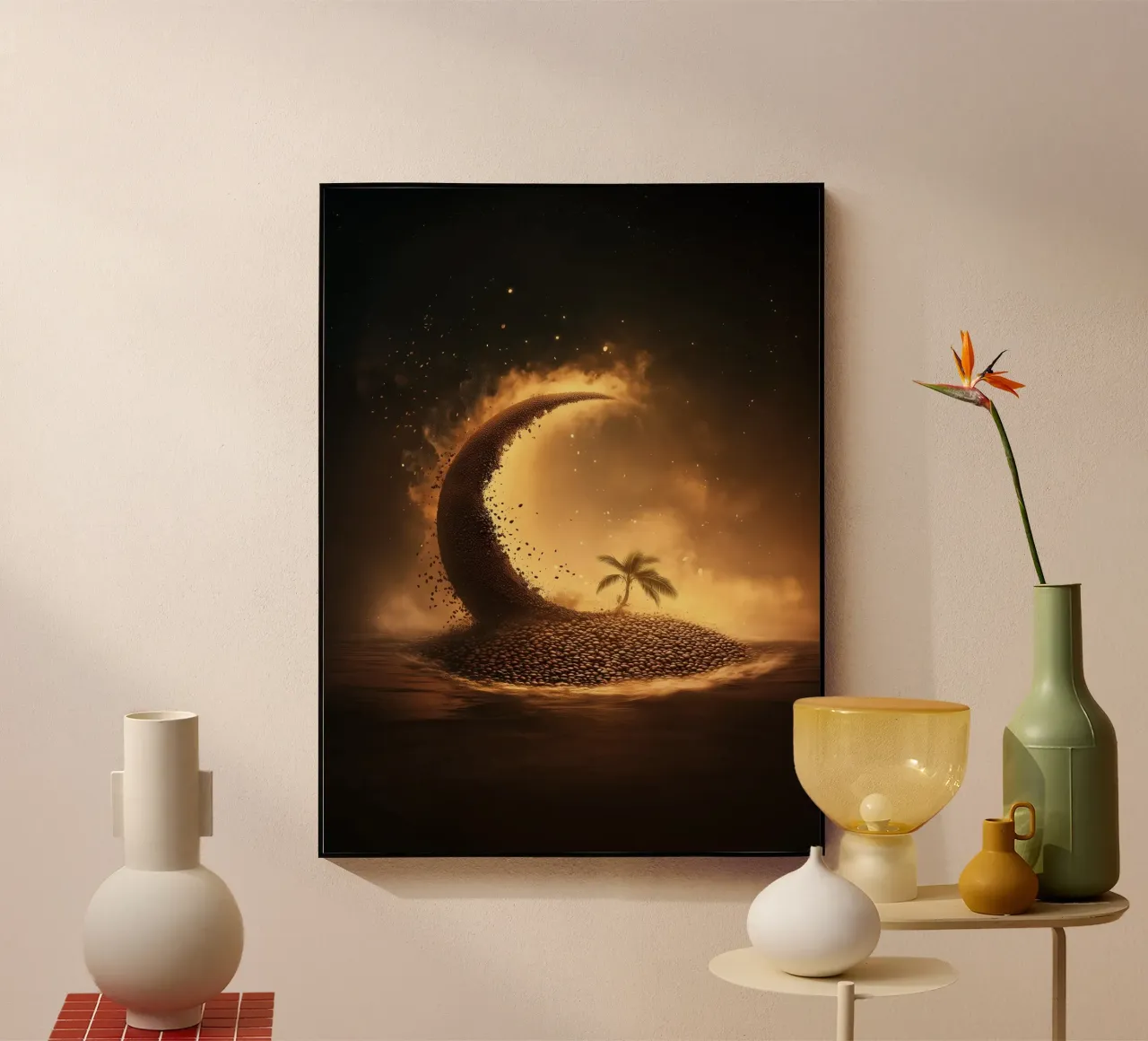 The opening bean plexiglass da Coco Moods