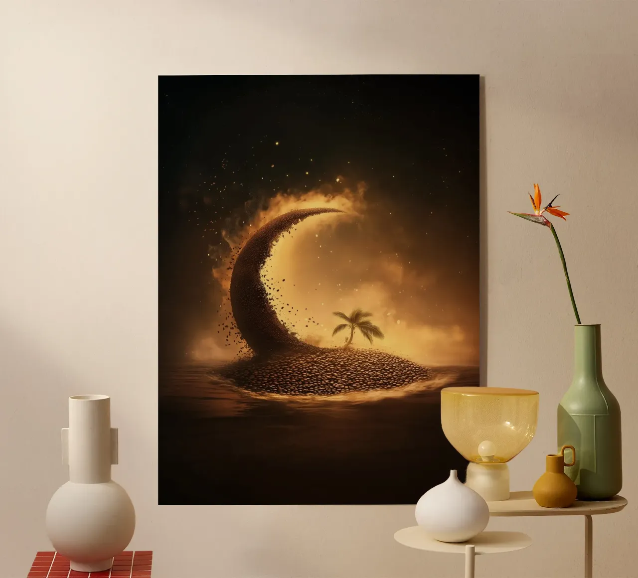 The opening bean plexiglass da Coco Moods