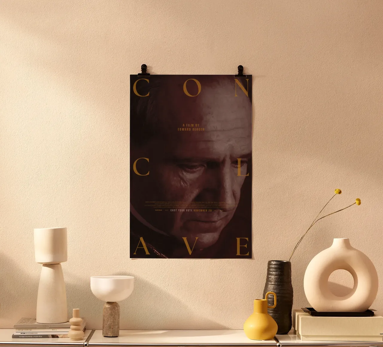 Conclave Movie poster da Attaboy Dsgn