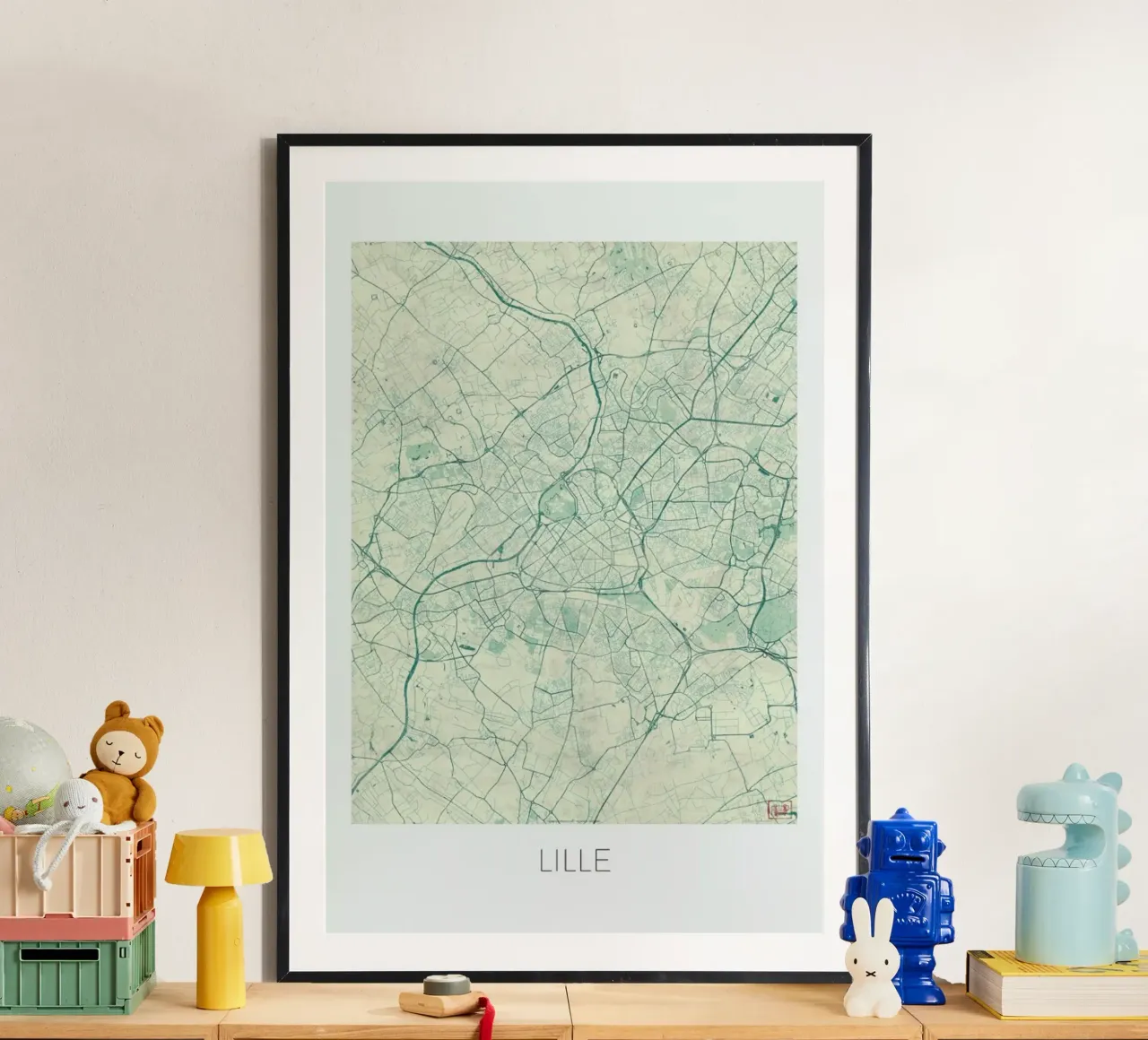 Lille Vintage poster da Hubert Roguski