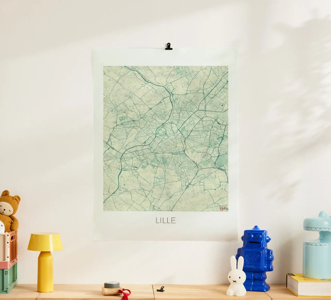 Lille Vintage poster da Hubert Roguski