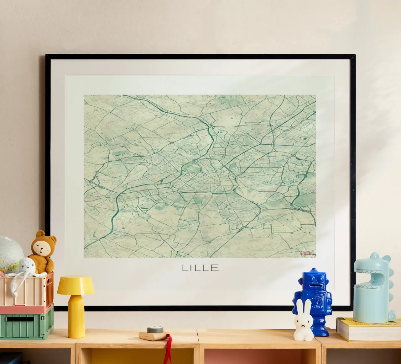 Lille Vintage poster da Hubert Roguski