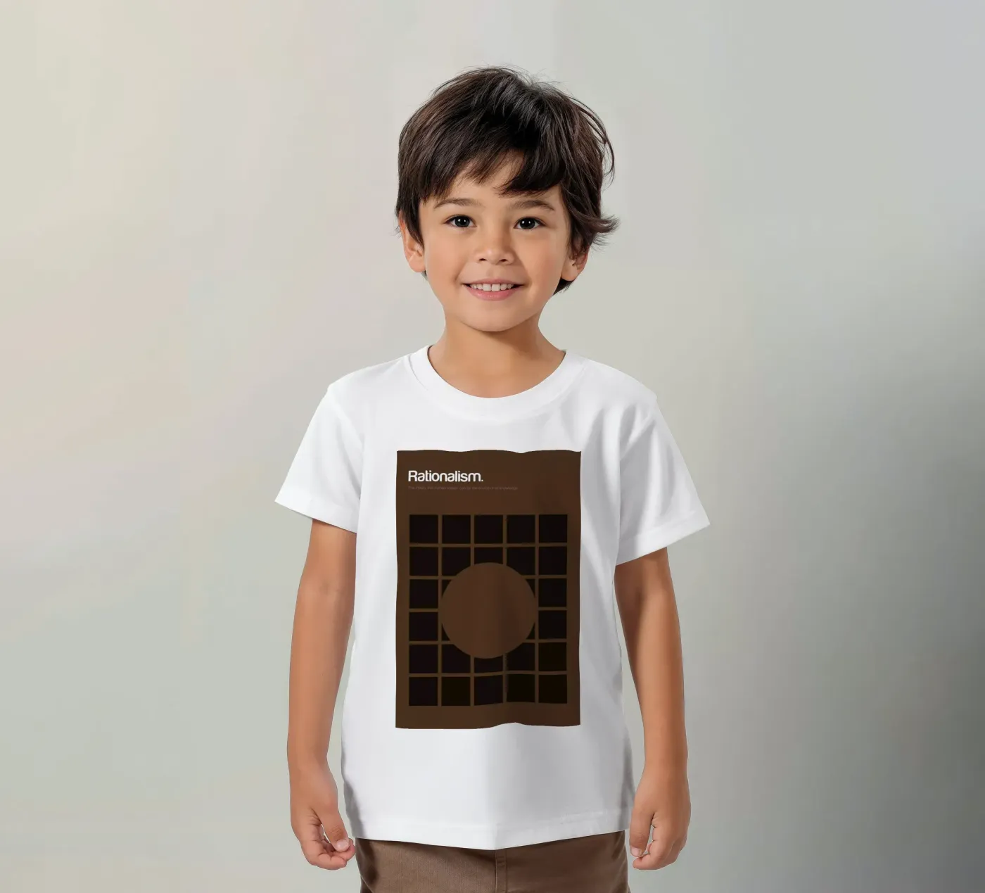 Rationalism t-shirt bambini da Genís Carreras