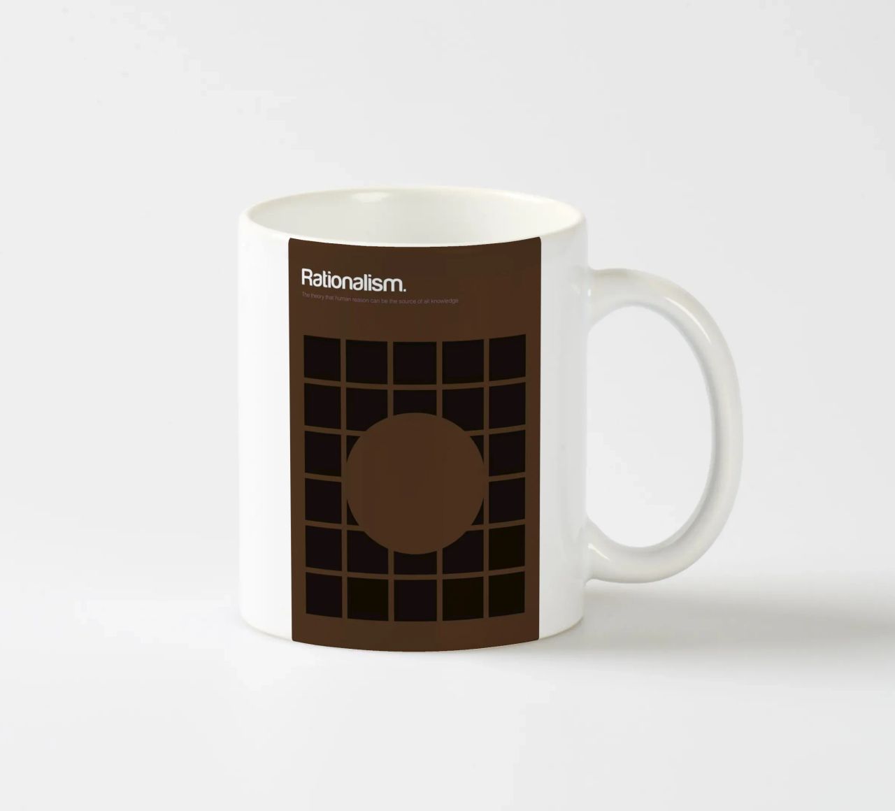 Rationalism tazza in ceramica da Genís Carreras
