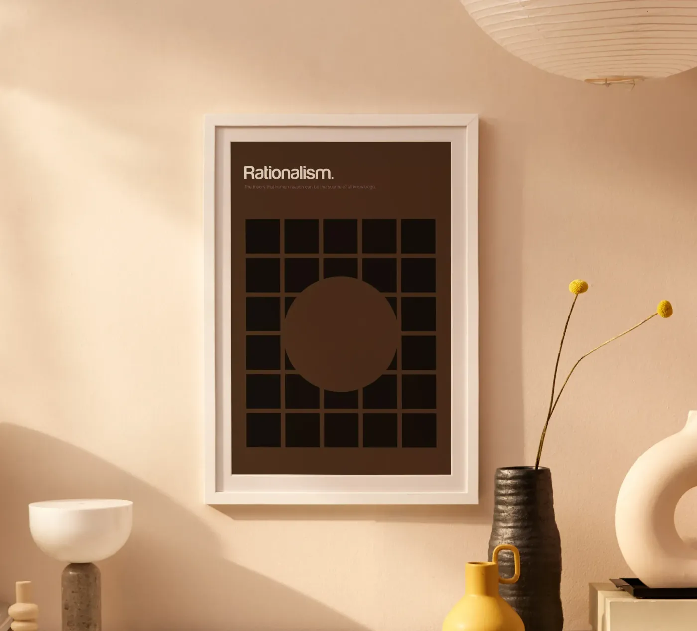 Rationalism poster by Genís Carreras