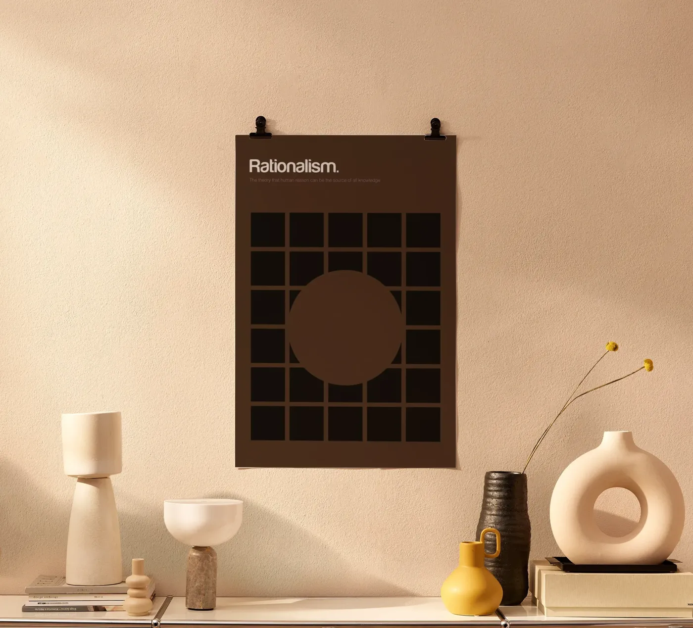 Rationalism Poster von Genís Carreras