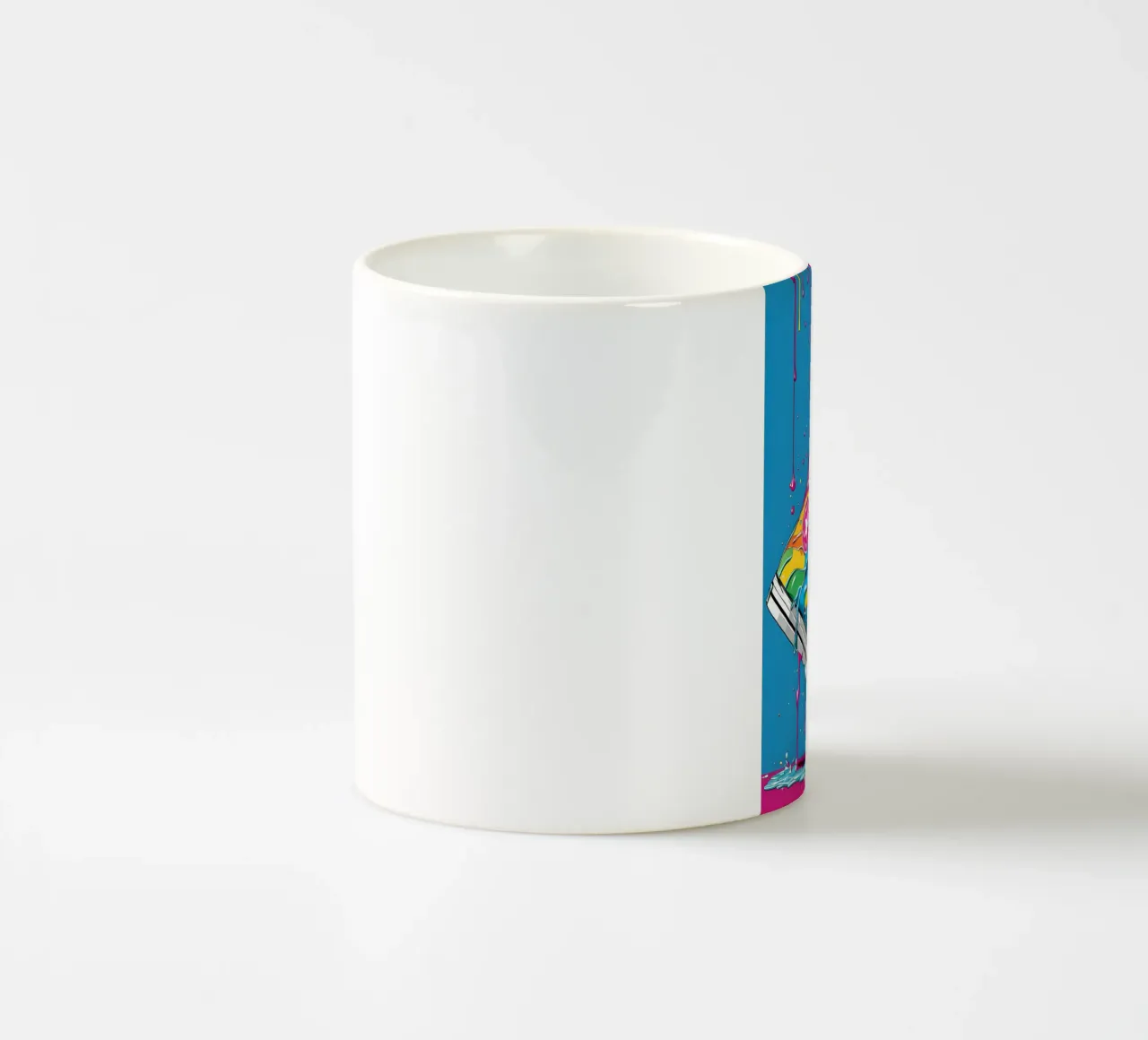 Arte minimalista 4 tazza in ceramica da Erika C White