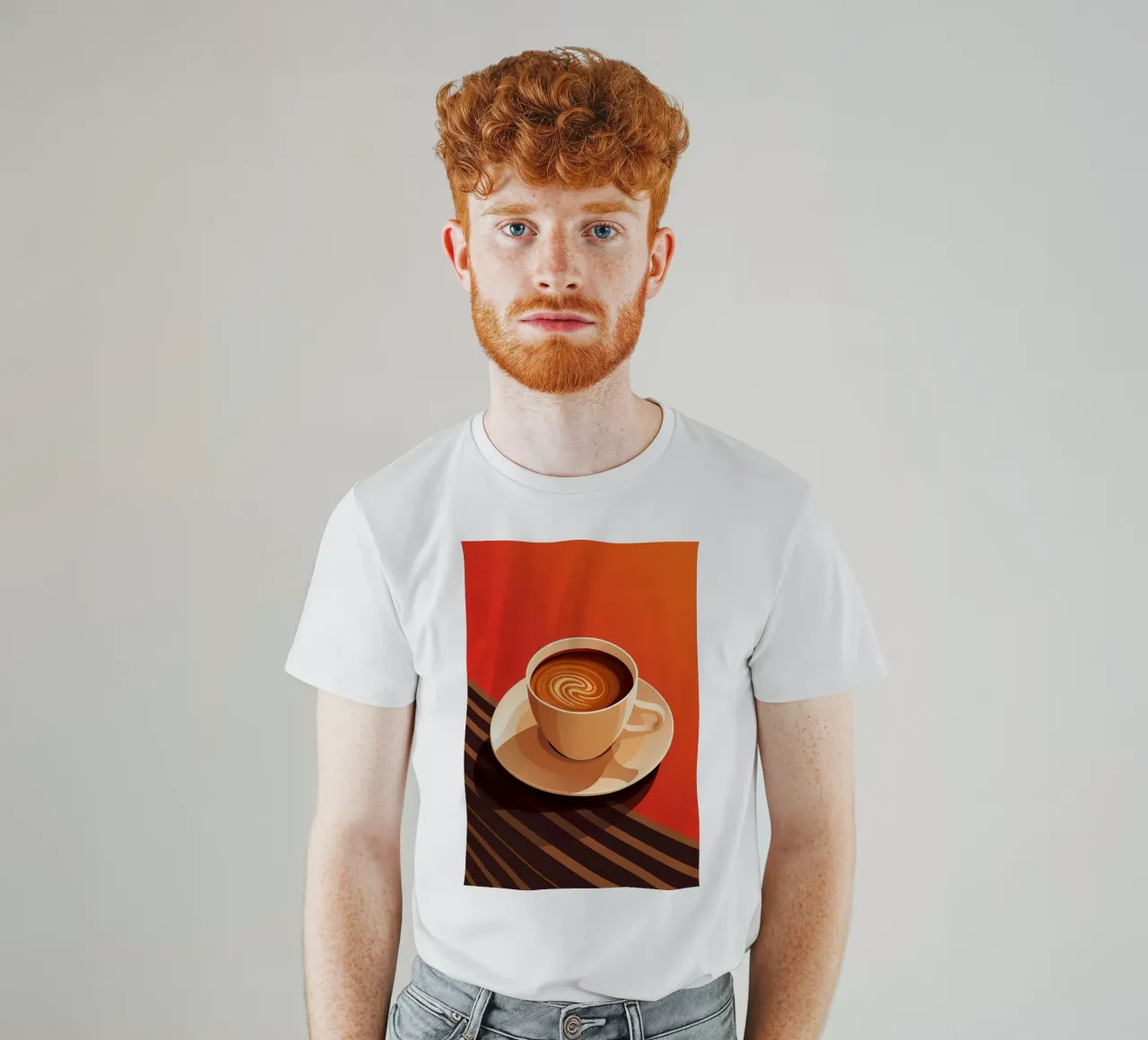 Art minimaliste 7 t-shirt de Erika C White