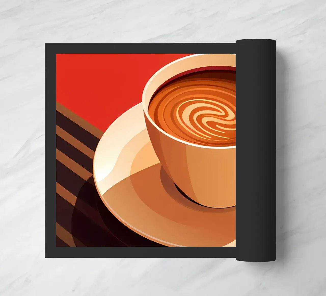 Arte minimalista 7 felpudo de Erika C White