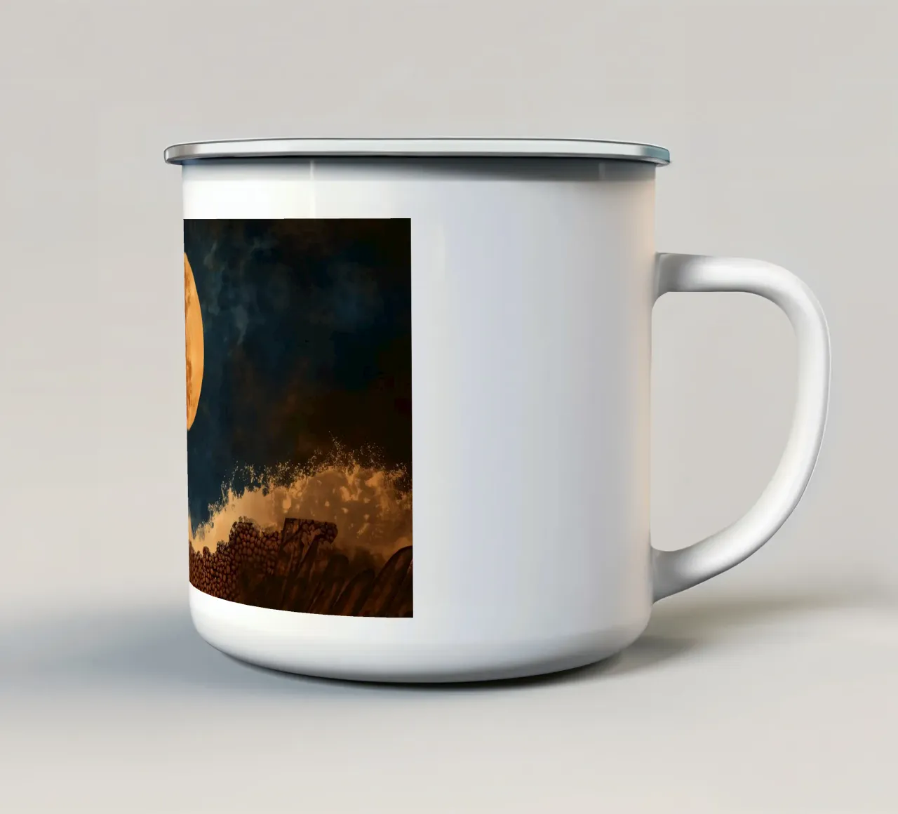 Coco shores tazza in smalto da Coco Moods