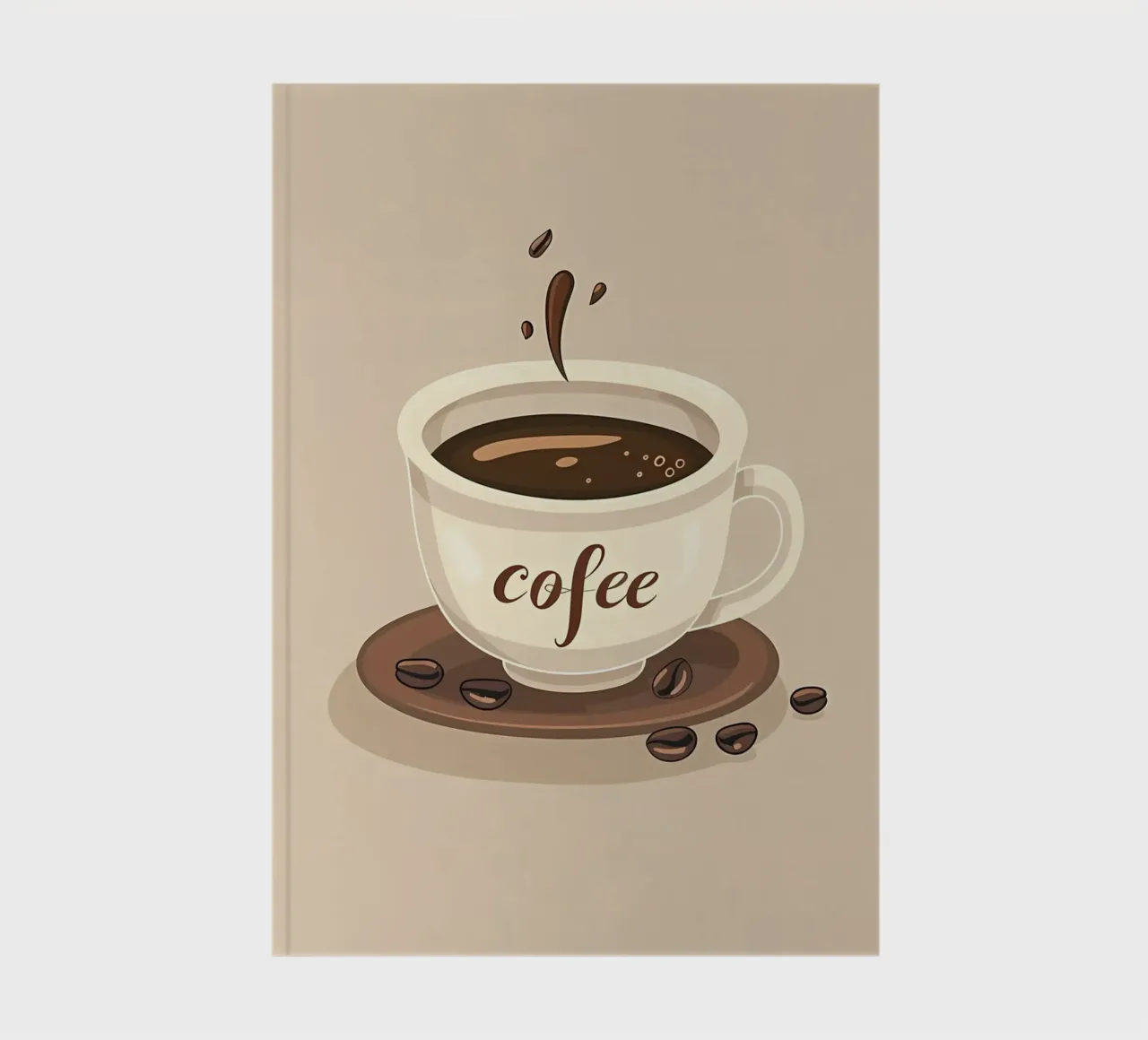 Minimalist Art 8 notebook by Erika C White
