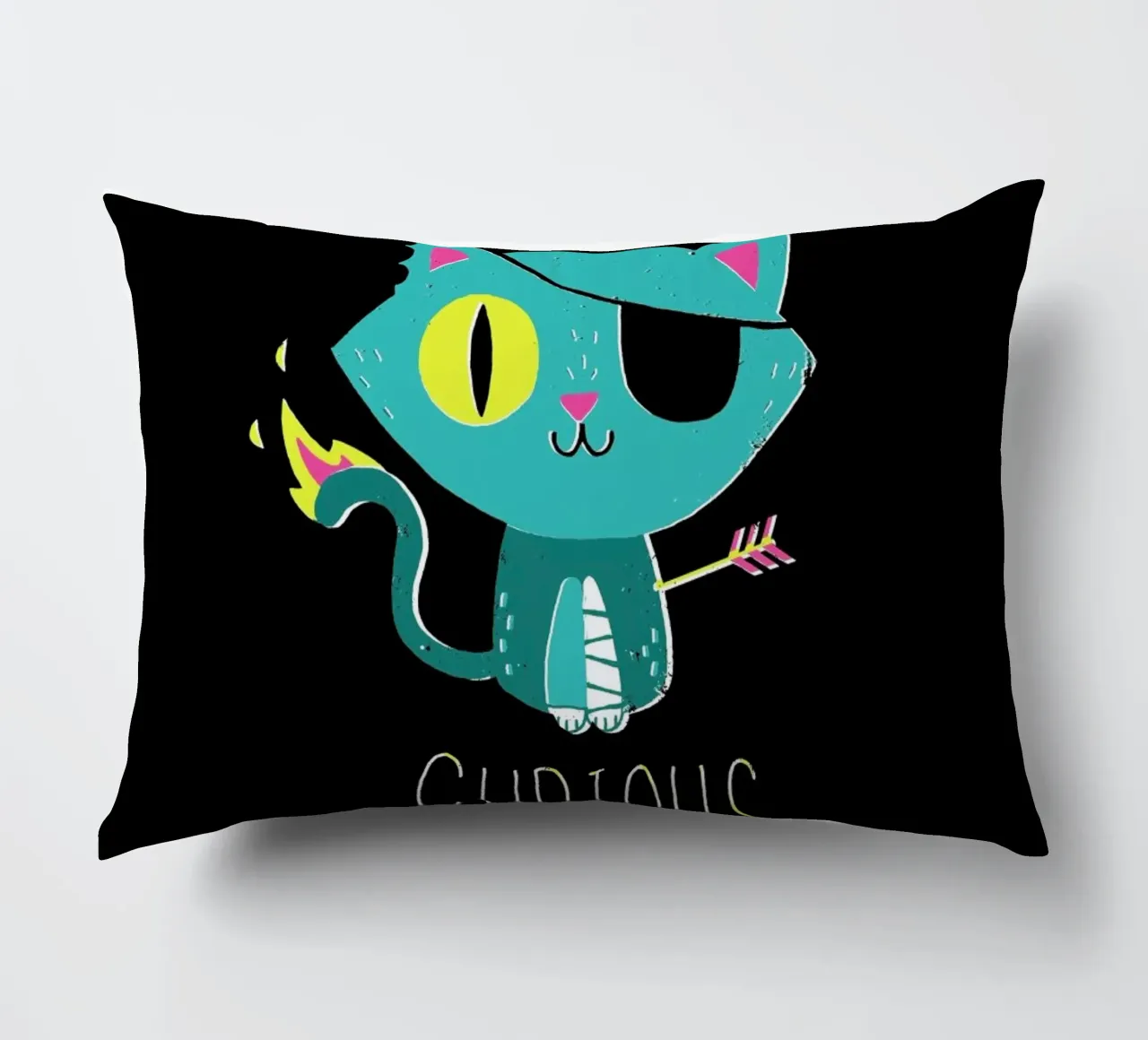 Stay Curious cuscino da DinoMike