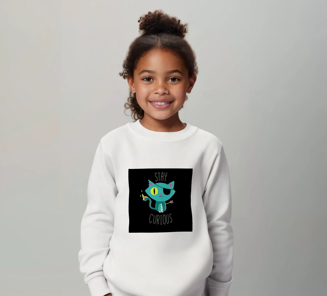 Stay Curious sudadera para niño de DinoMike