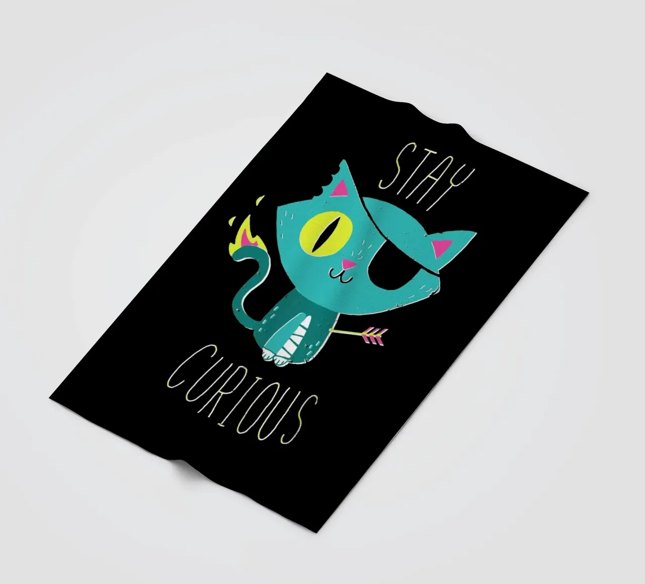 Stay Curious coperta in pile da DinoMike