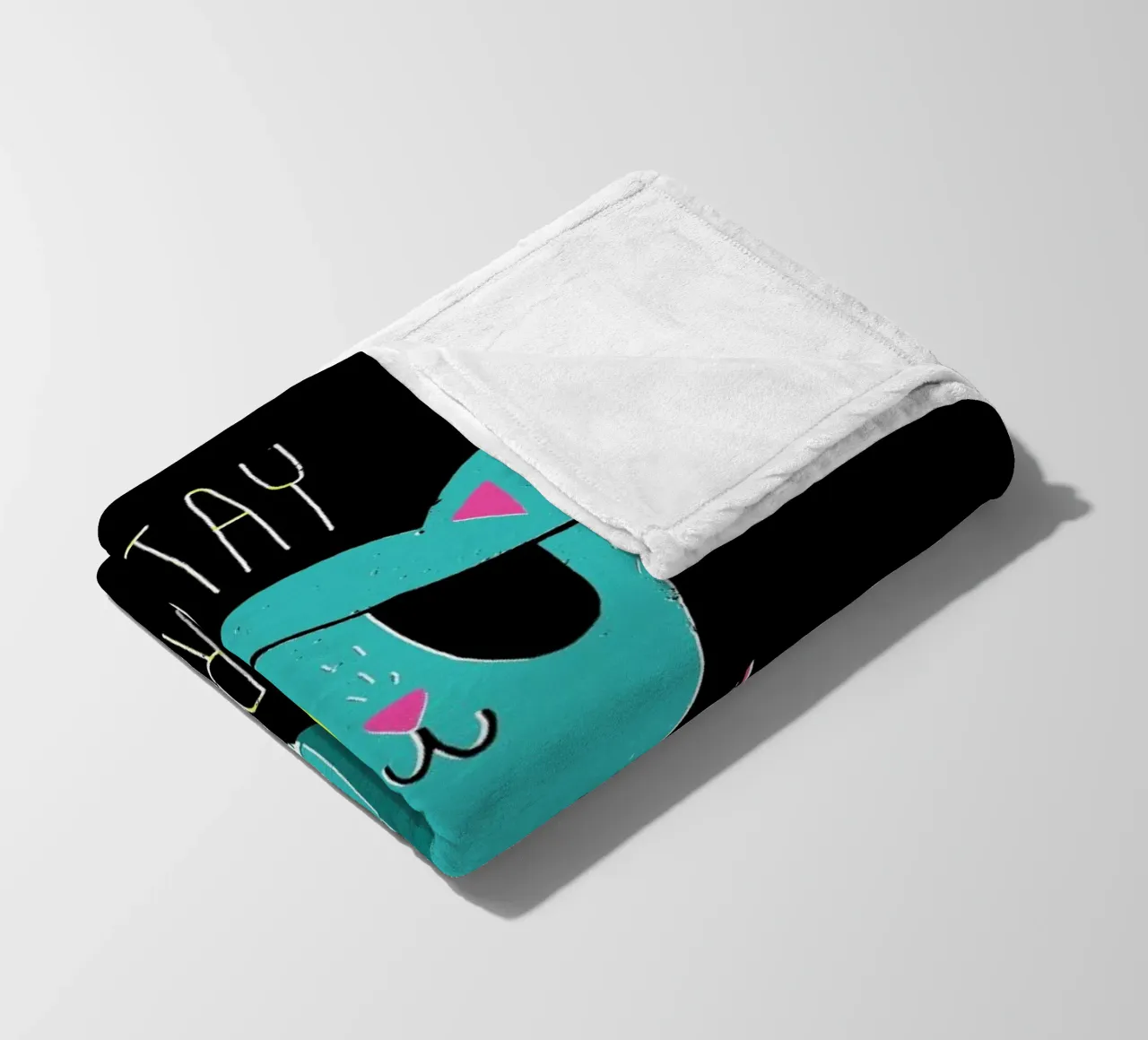 Stay Curious coperta in pile da DinoMike