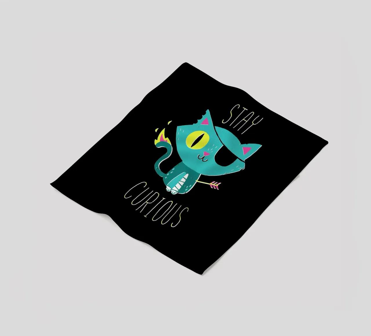 Stay Curious coperta in pile da DinoMike
