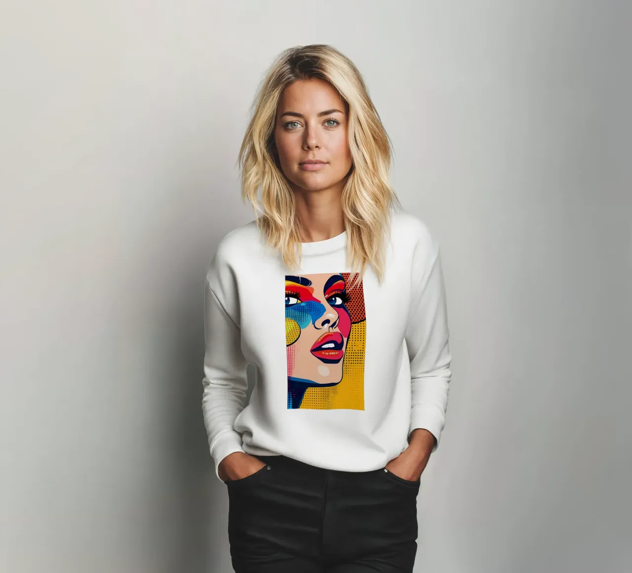 Minimalistische Kunst 10 Sweatshirt von Erika C White
