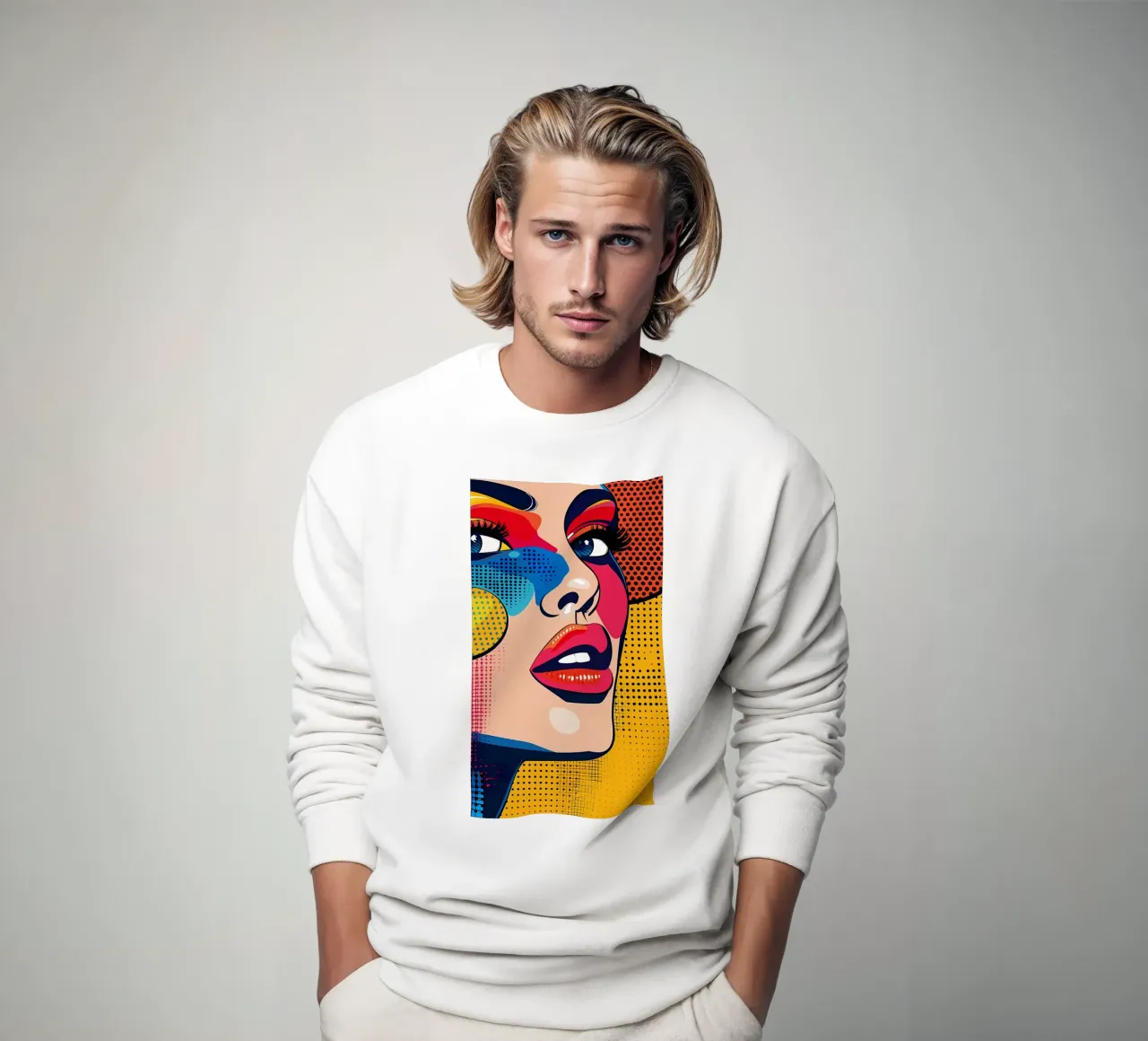 Minimalistische Kunst 10 Sweatshirt von Erika C White