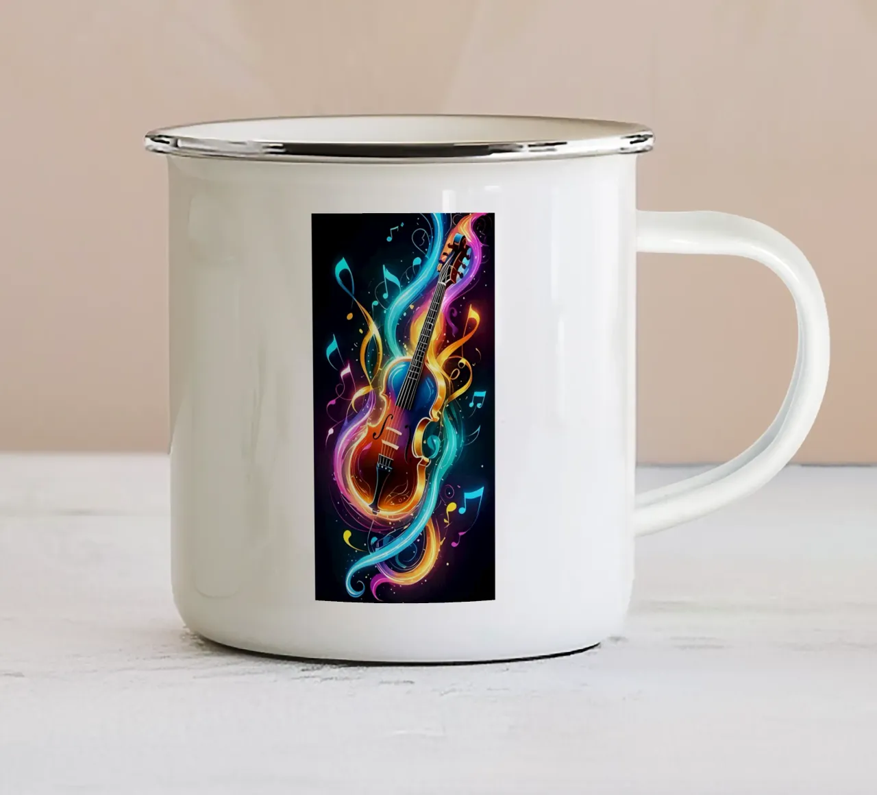 Arte minimalista 12 tazza in smalto da Erika C White