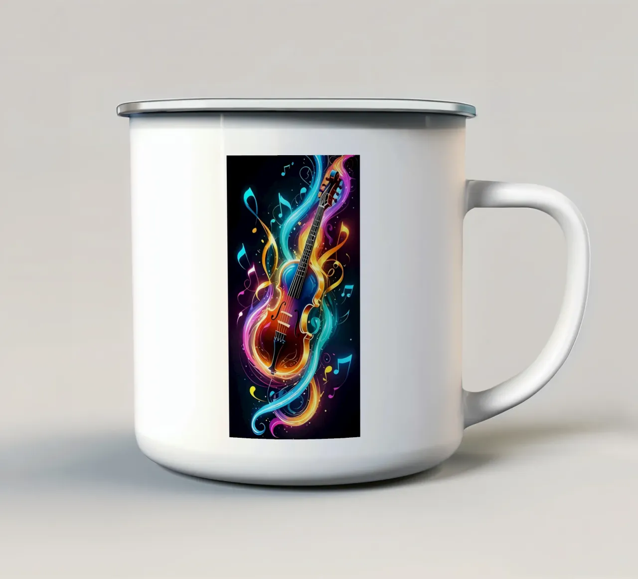 Arte minimalista 12 tazza in smalto da Erika C White