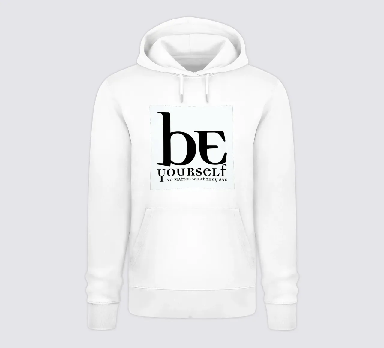 Be yourself felpa con cappuccio da Mr Cup