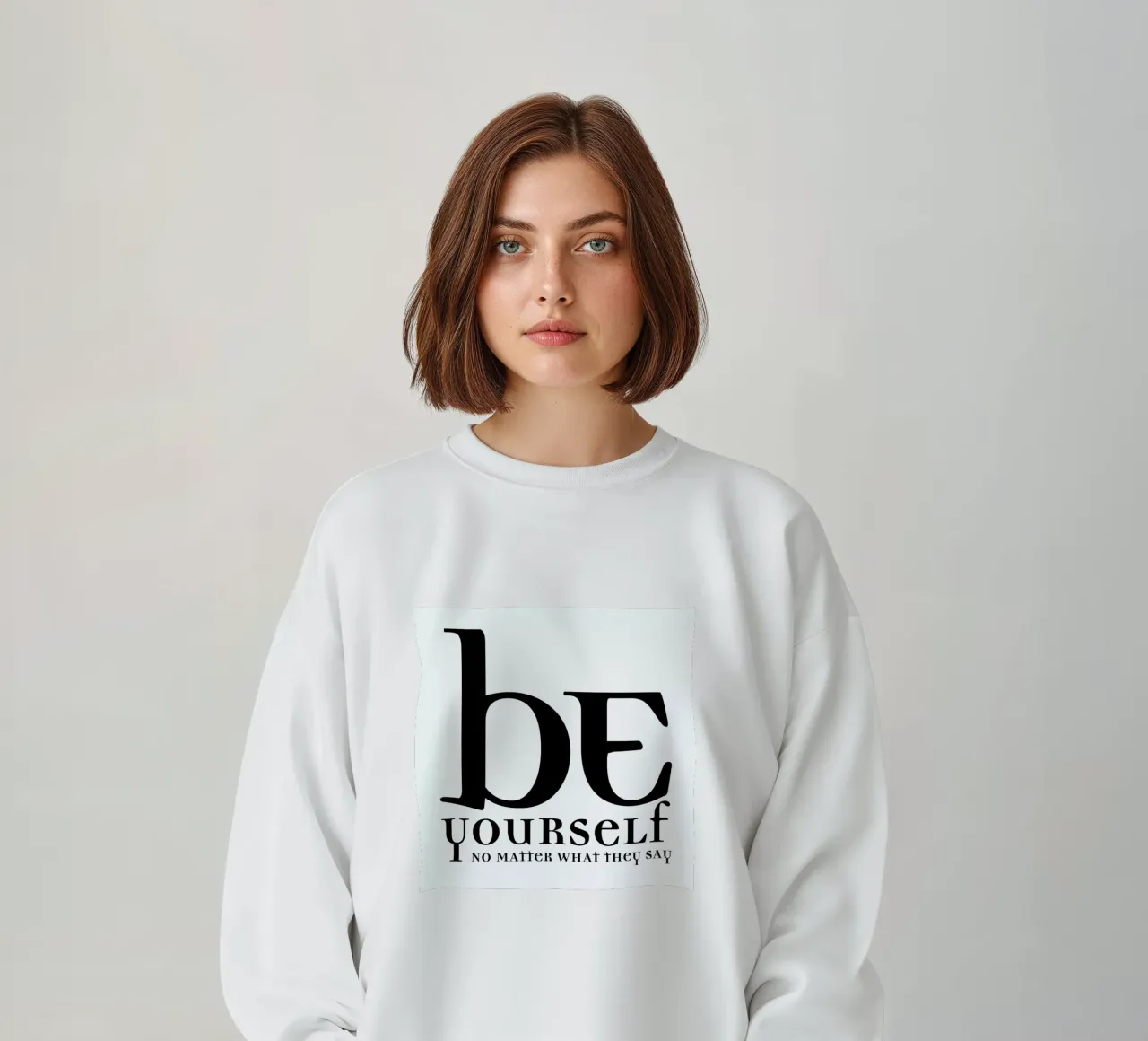 Be yourself felpa da Mr Cup