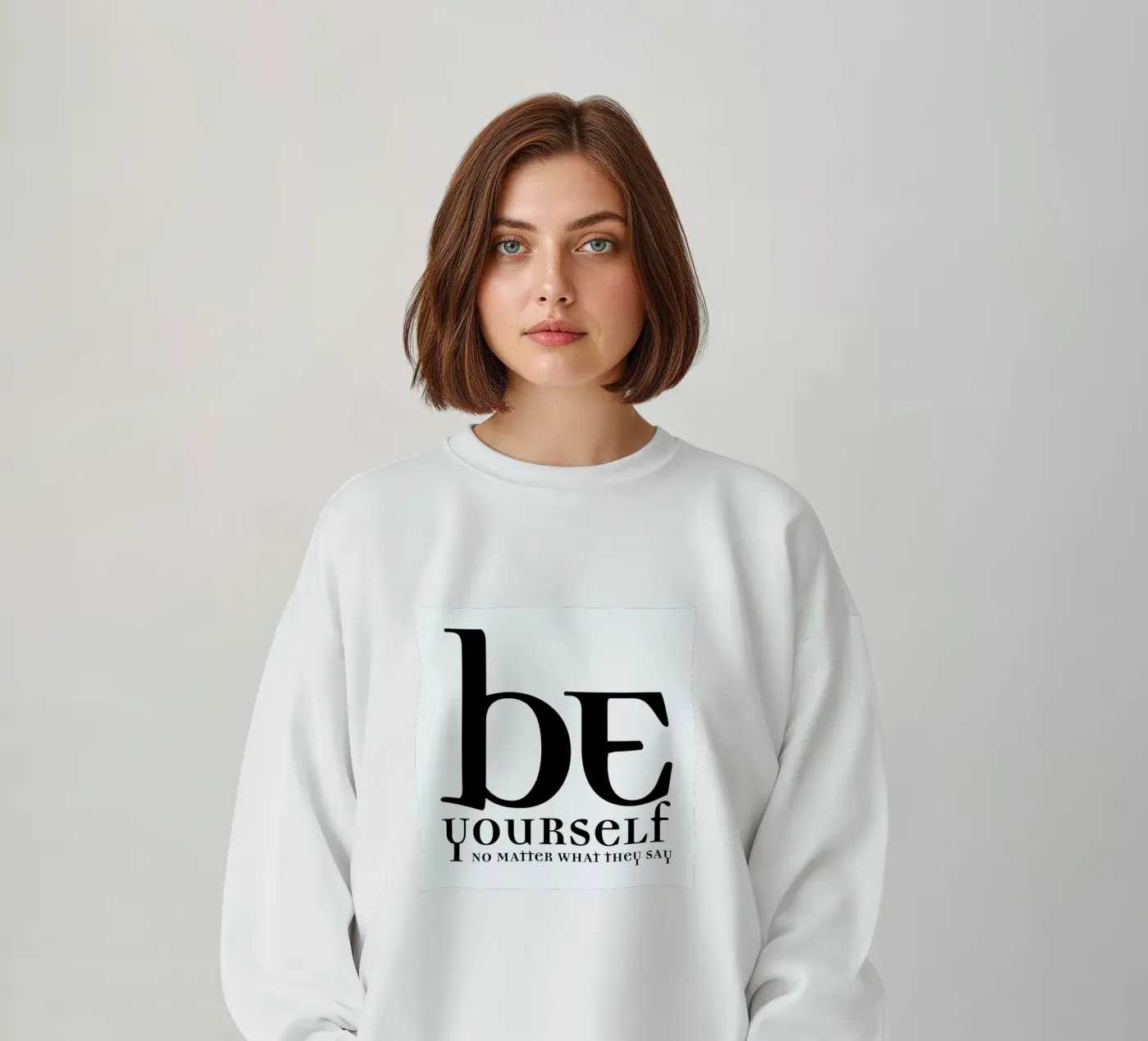 Be yourself felpa da Mr Cup