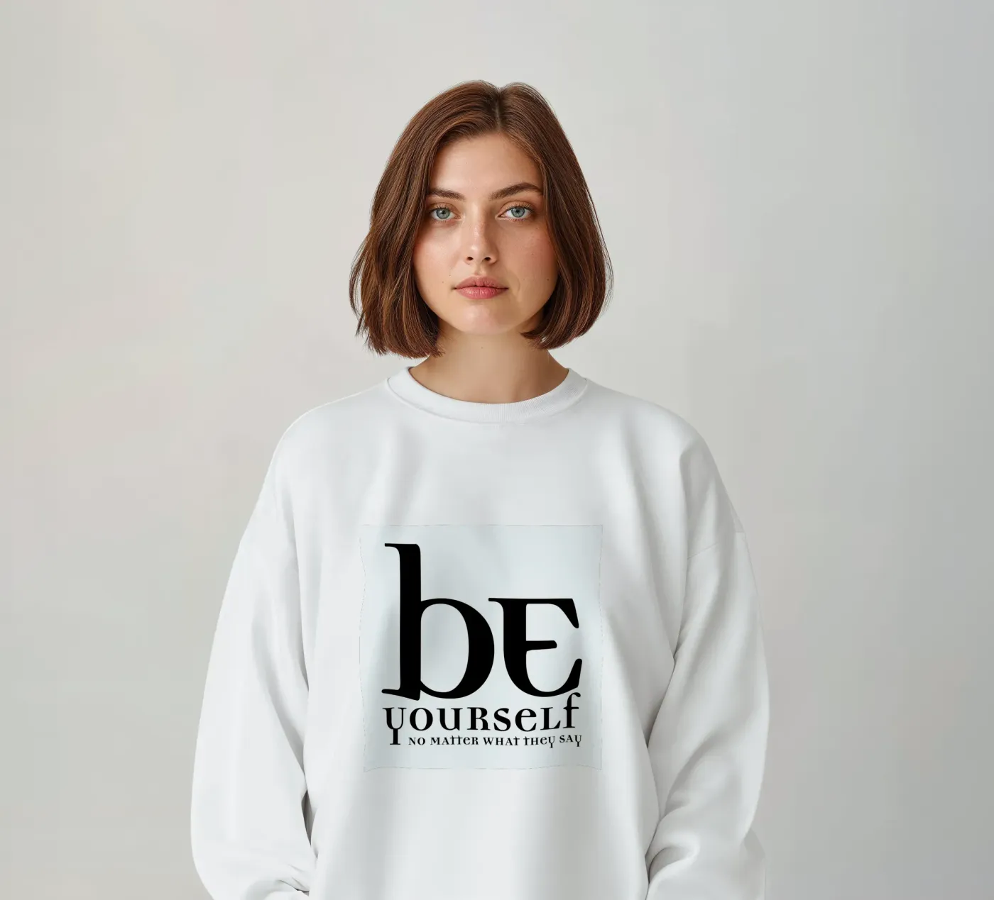 Be yourself felpa da Mr Cup