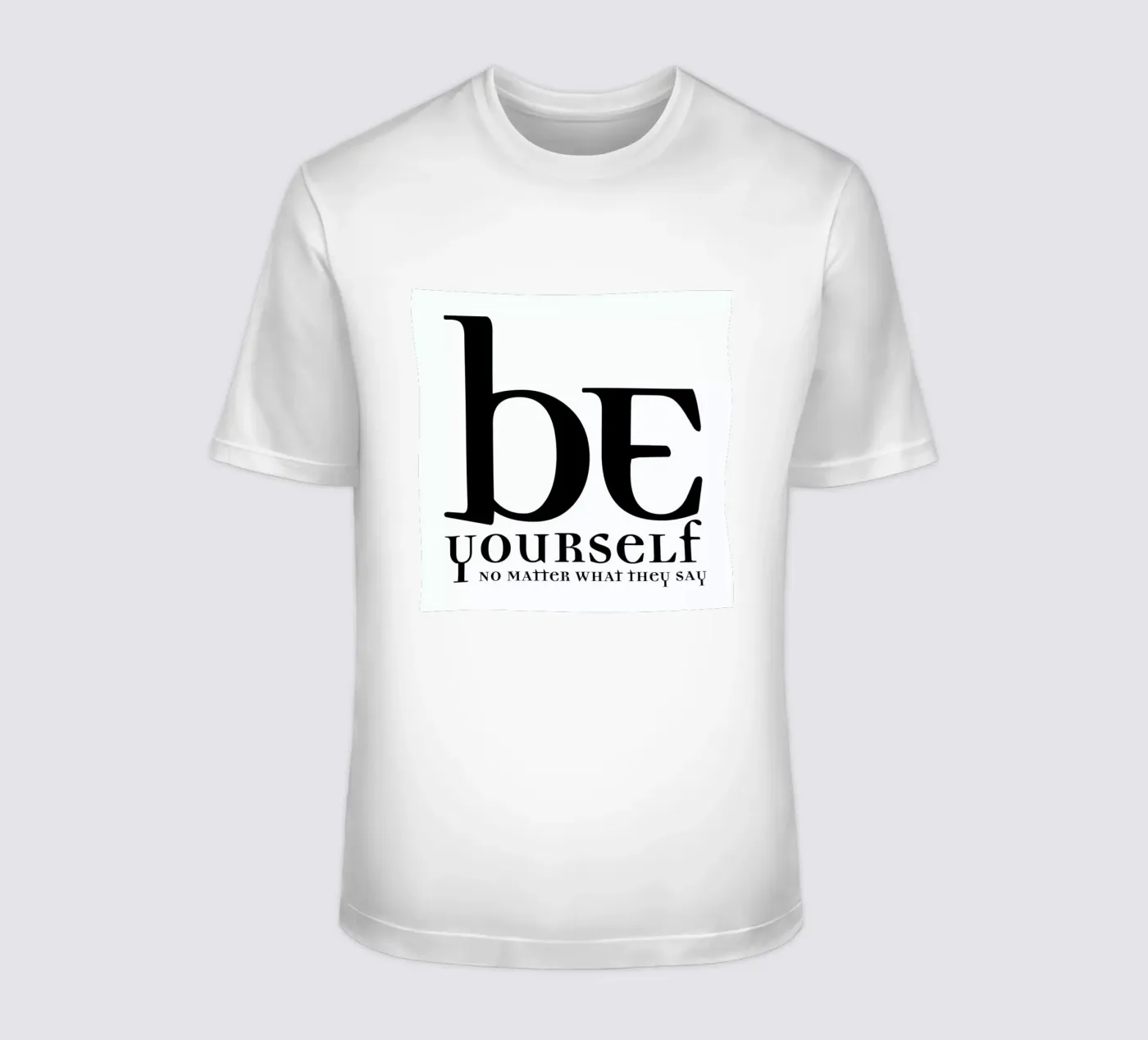 Be yourself t-shirt da Mr Cup