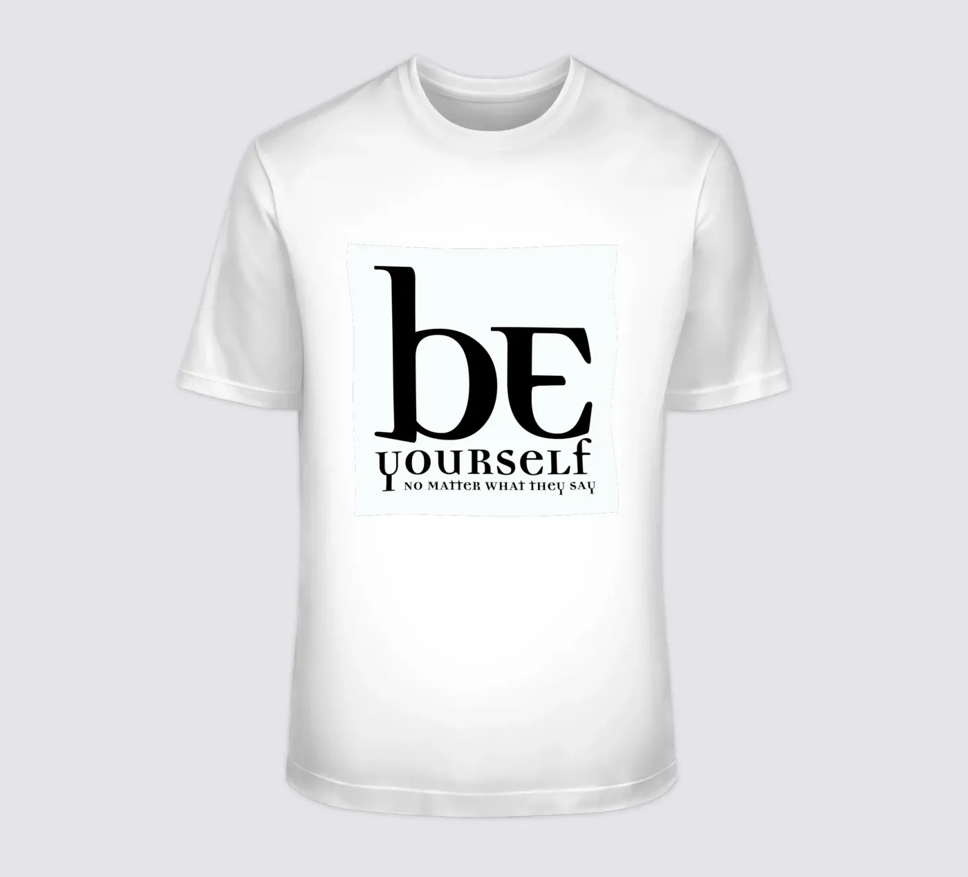 Be yourself t-shirt da Mr Cup