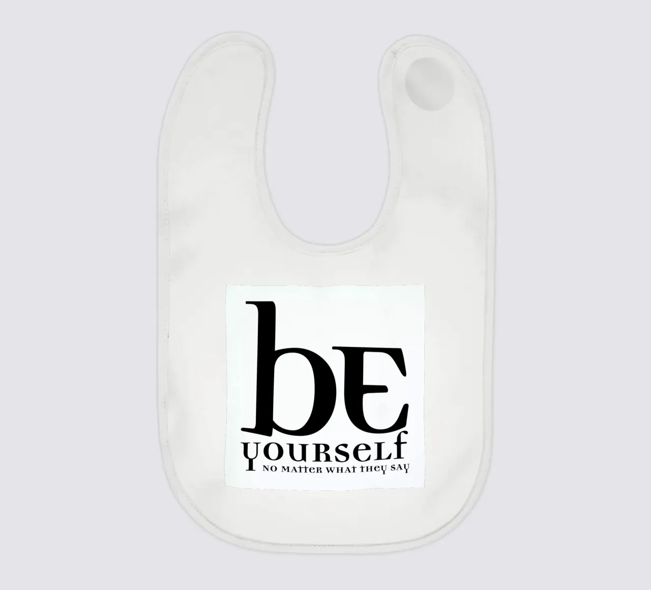 Be yourself bavaglino da Mr Cup