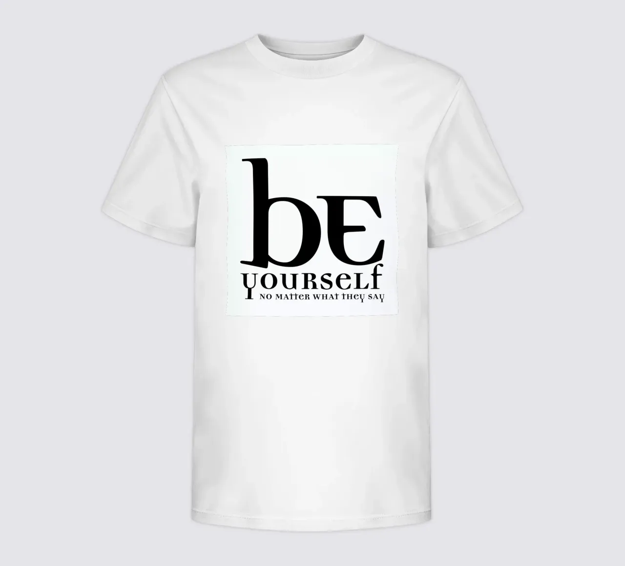 Be yourself t-shirt bambini da Mr Cup