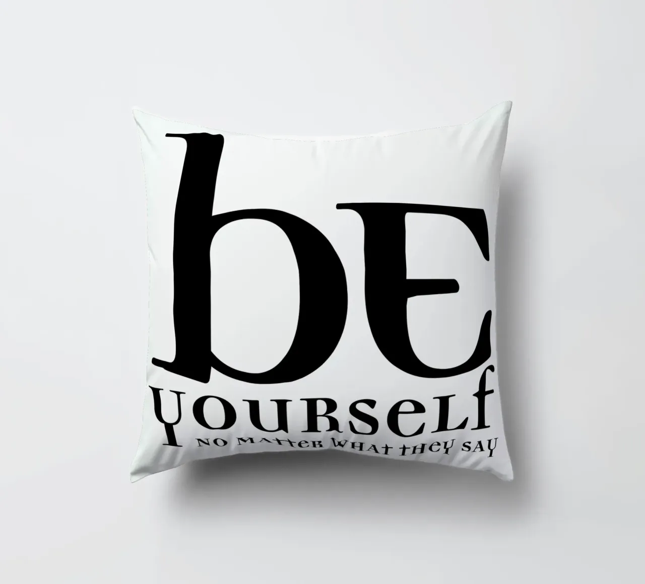 Be yourself cuscino da Mr Cup