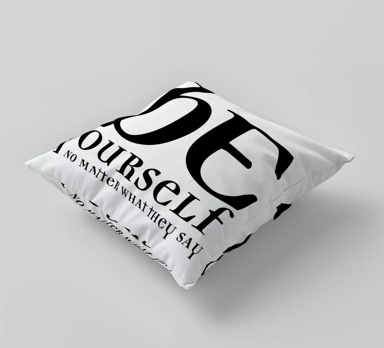 Be yourself cuscino da Mr Cup