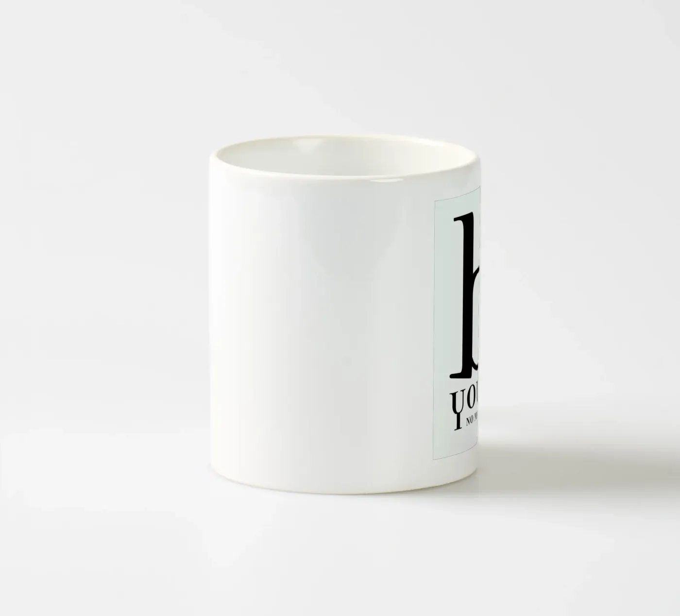 Be yourself ceramic mug by Mr Cup