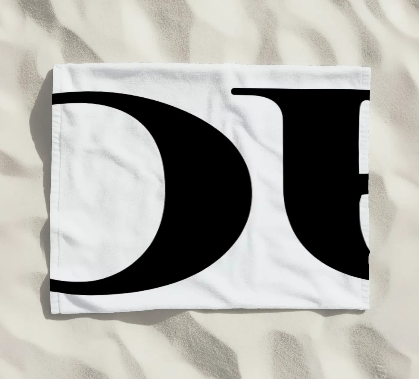 Be yourself strandhanddoek van Mr Cup