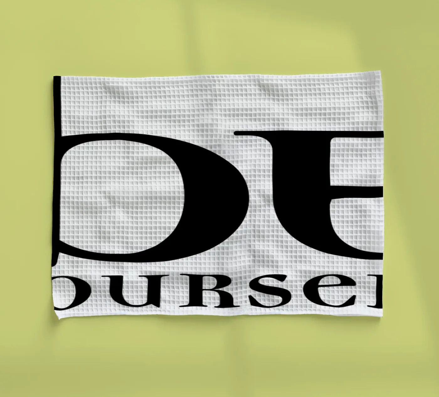 Be yourself torchon de Mr Cup