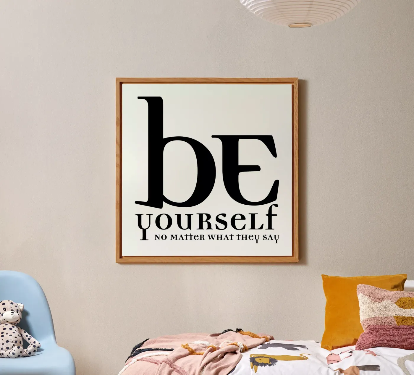 Be yourself alluminio dibond da Mr Cup