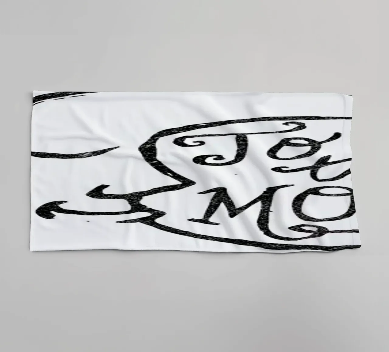 i love you to the moon & back asciugamano da bagno da Matthew Taylor Wilson