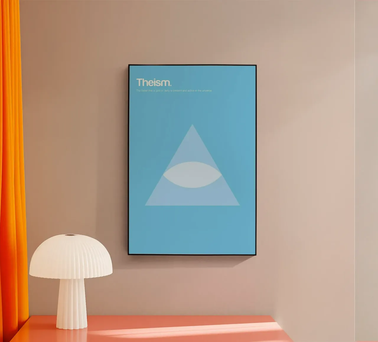 Theism plexiglass da Genís Carreras