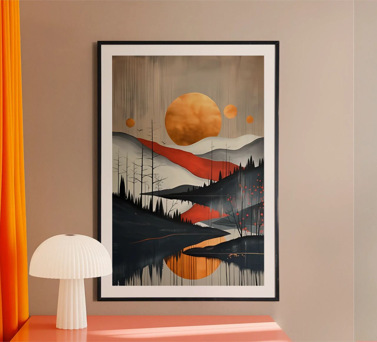 Minimalistische Kunst 19 Poster von Erika C White