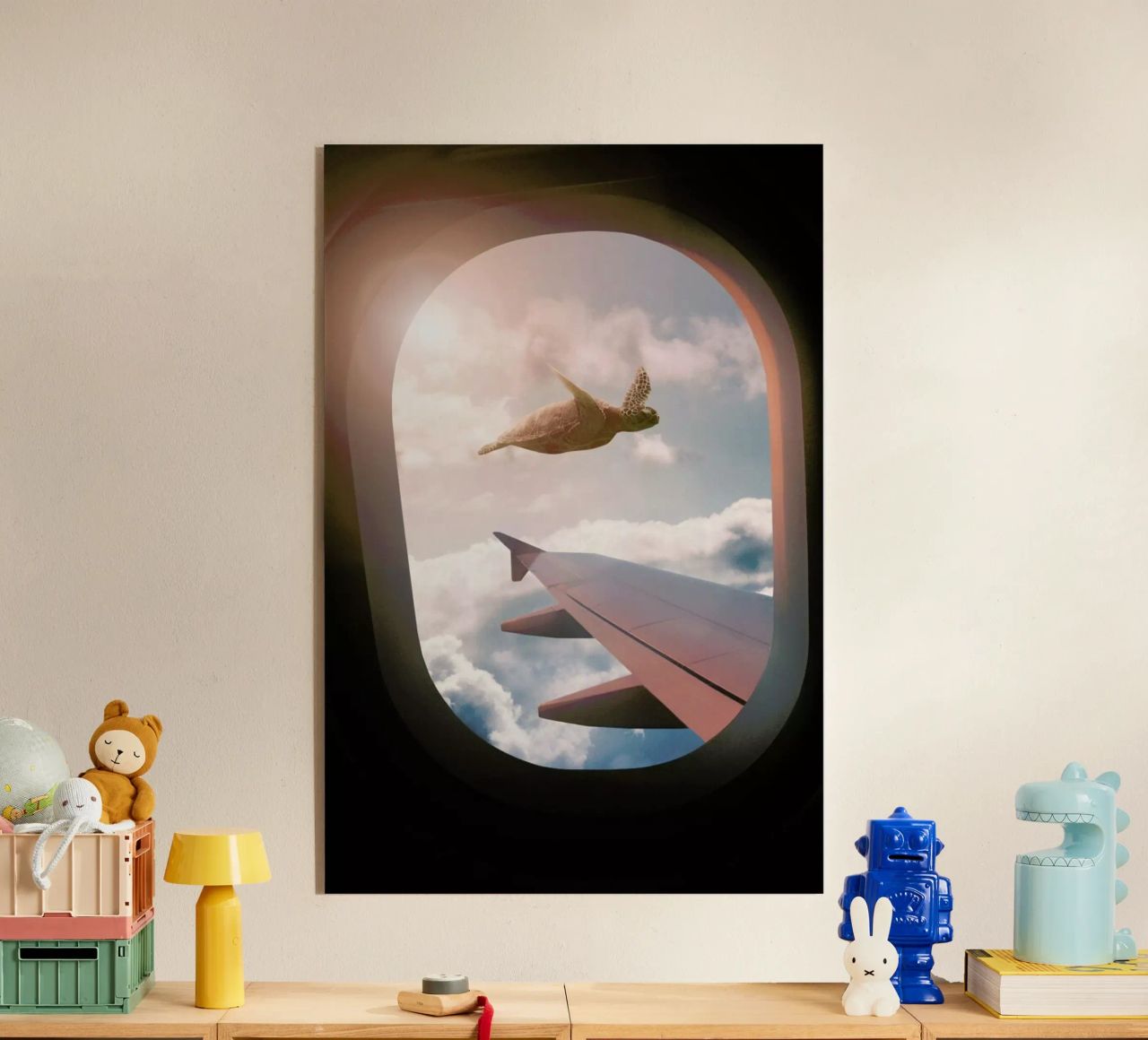 Flying Turtle plexiglass da Jonas Loose