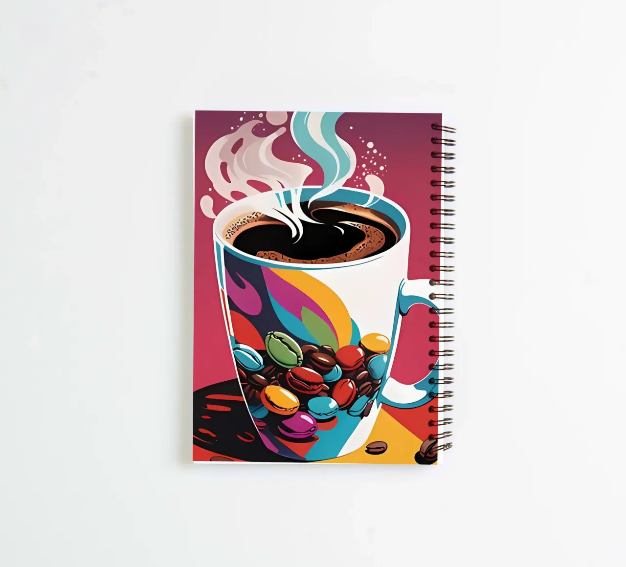 Art minimaliste 20 carnet à spirale de Erika C White