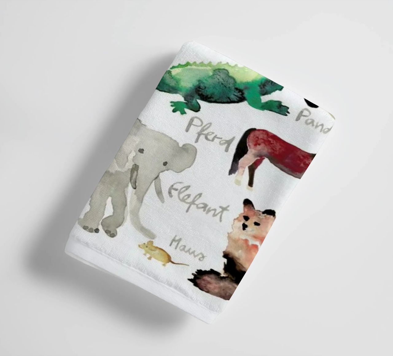 The Animal Kingdom serviette de bain de Farina Kuklinski